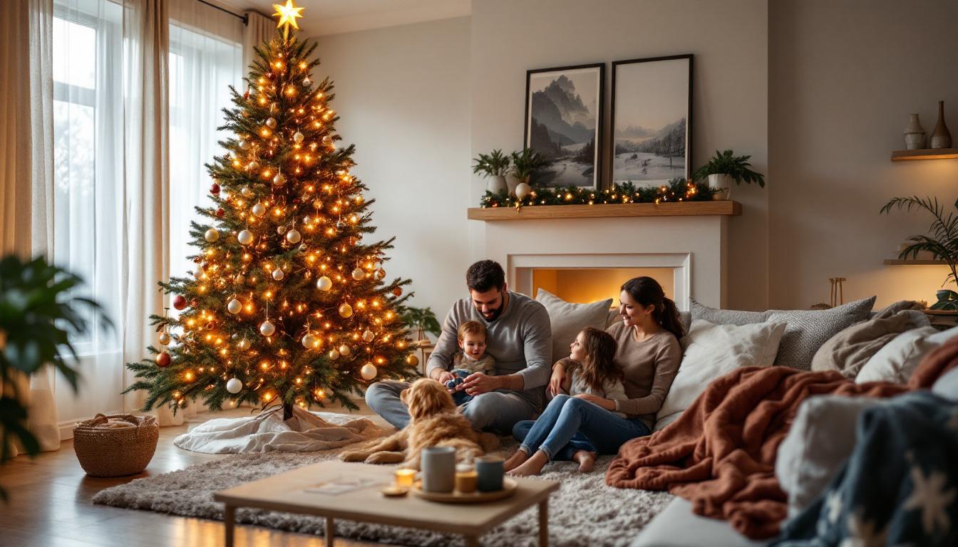 de klassieke boomtopper verdwijnt steeds vaker; ontdek dit moderne alternatief dat veel eleganter oogt en je kerstboom een stijlvolle uitstraling geeft.