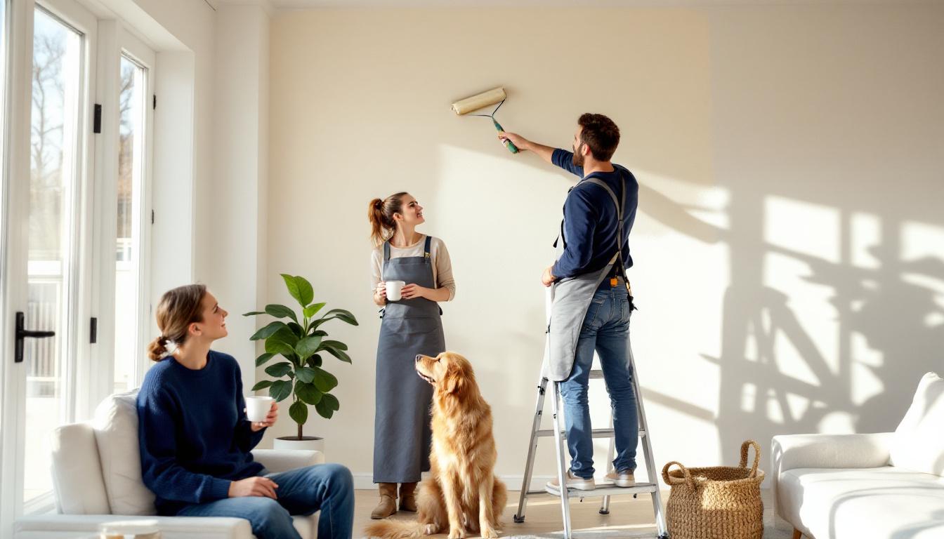 ontdek de schildertechniek die elke kamer een professionele afwerking geeft zonder extra tijd te kosten. eenvoudig, snel en perfect resultaat gegarandeerd!