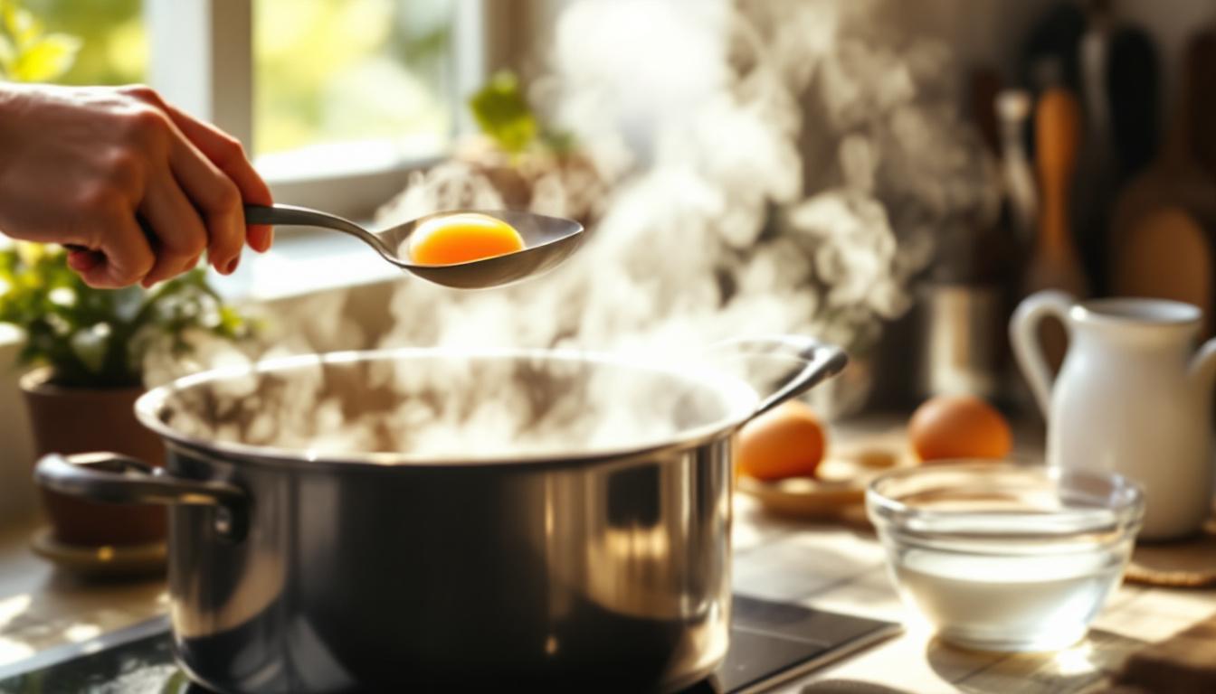 ontdek het geheim van gepocheerde eieren die perfect in vorm blijven met een scheutje azijn. leer hoe je eenvoudige en heerlijke eieren maakt die nooit uiteenvallen.