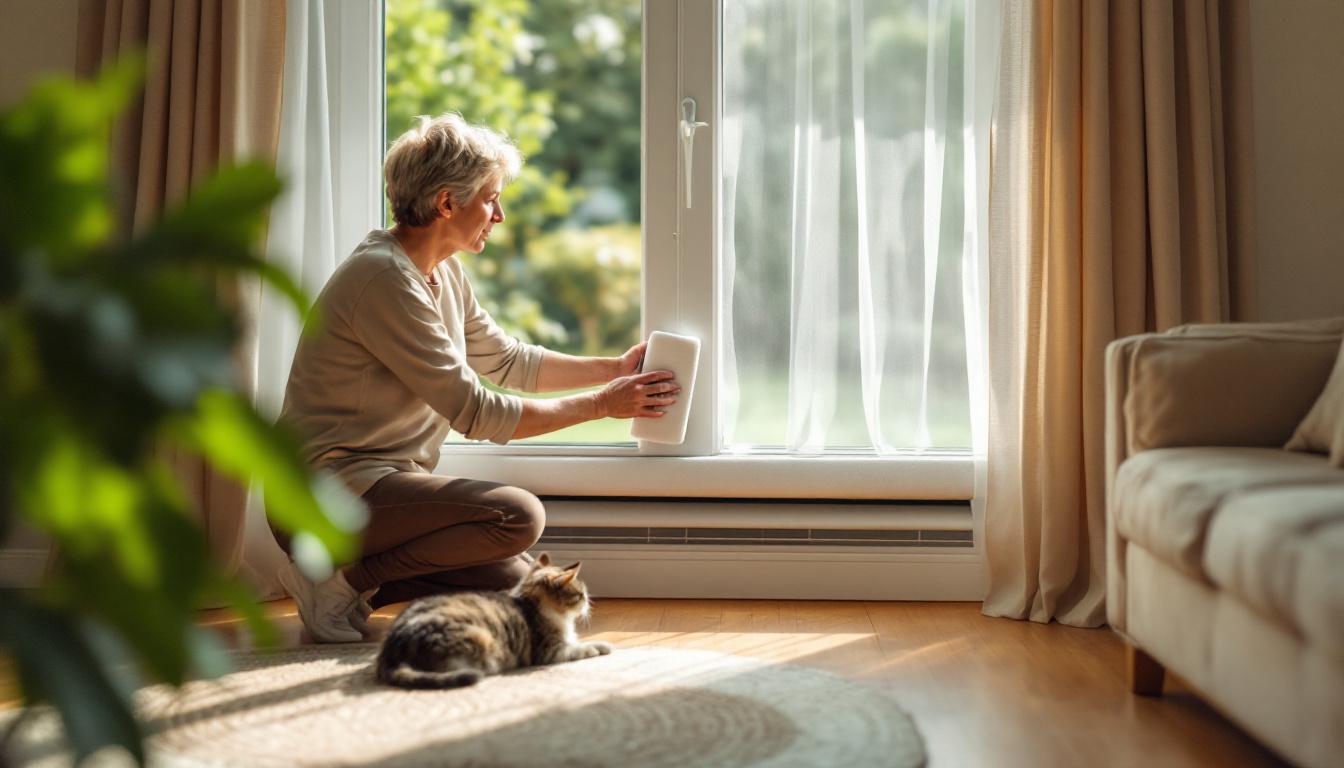 ontdek hoe deze eenvoudige raamroutine binnen enkele minuten tocht effectief stopt en zorgt voor een comfortabeler huis.