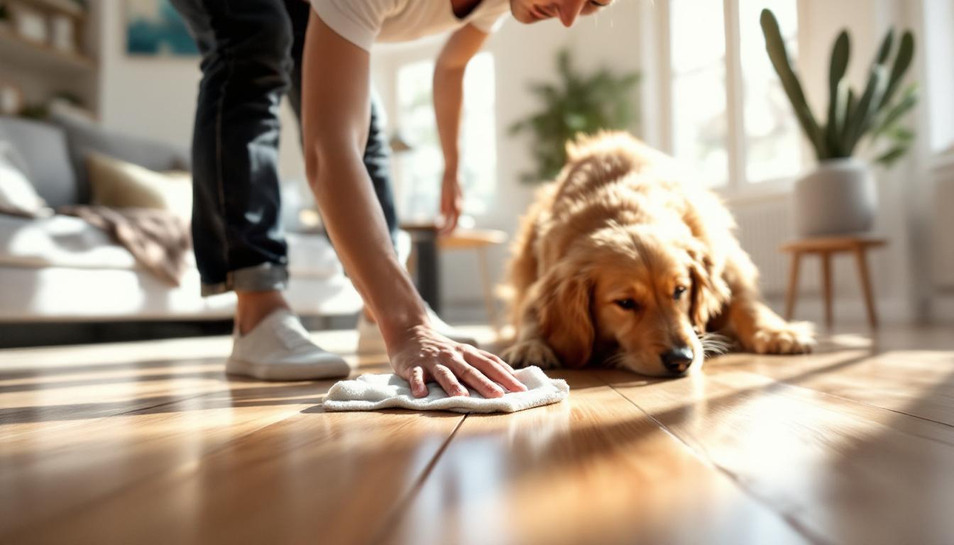 ontdek een eenvoudige manier om uw houten vloeren te laten glanzen zonder was of azijn te gebruiken. snel, gemakkelijk en effectief!