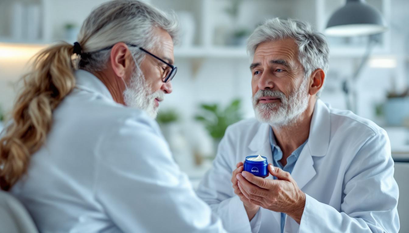 een dermatoloog deelt een eerlijk oordeel over nivea creme en bespreekt de effectiviteit en voordelen van de iconische blauwe pot voor huidverzorging.