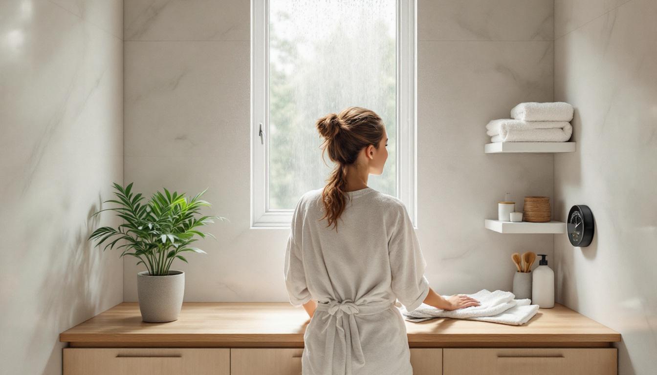 ontdek hoe je vocht en muffe lucht in de douche voorkomt met eenvoudige tips om je badkamer droog en fris te houden.