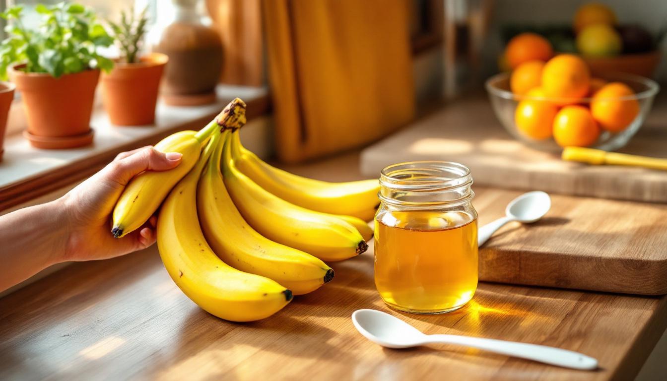 ontdek hoe je bananen met één eenvoudig huishoudproduct tot twee weken geel en vers houdt. makkelijk, snel en duurzaam!