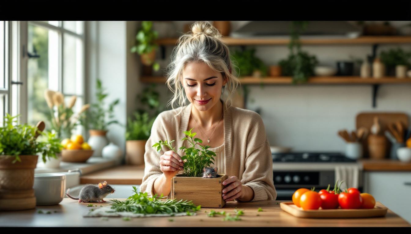 ontdek hoe je met keukenkruiden effectief muizen en ratten kunt verjagen en je huis op natuurlijke wijze beschermt tegen ongedierte.