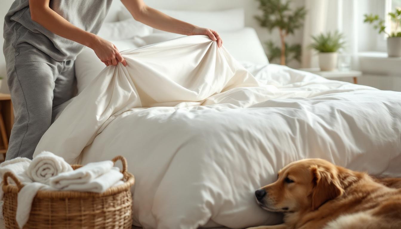 ontdek hoe vaak je lakens echt gewassen moeten worden volgens experts voor een frisse en hygiënische slaapomgeving.