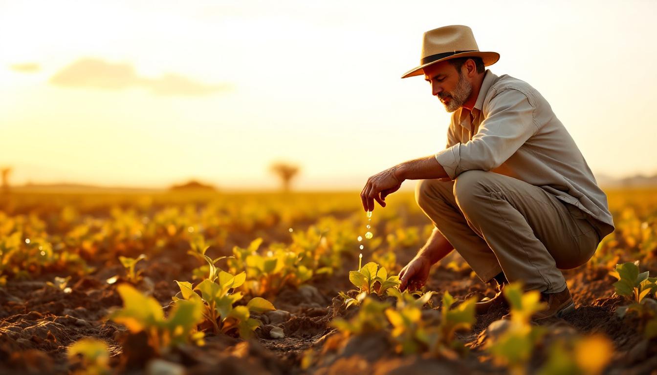 ontdek hoe onze innovatieve irrigatietechniek landbouw in droge gebieden mogelijk maakt met minimaal waterverbruik, voor duurzame en efficiënte gewasproductie.