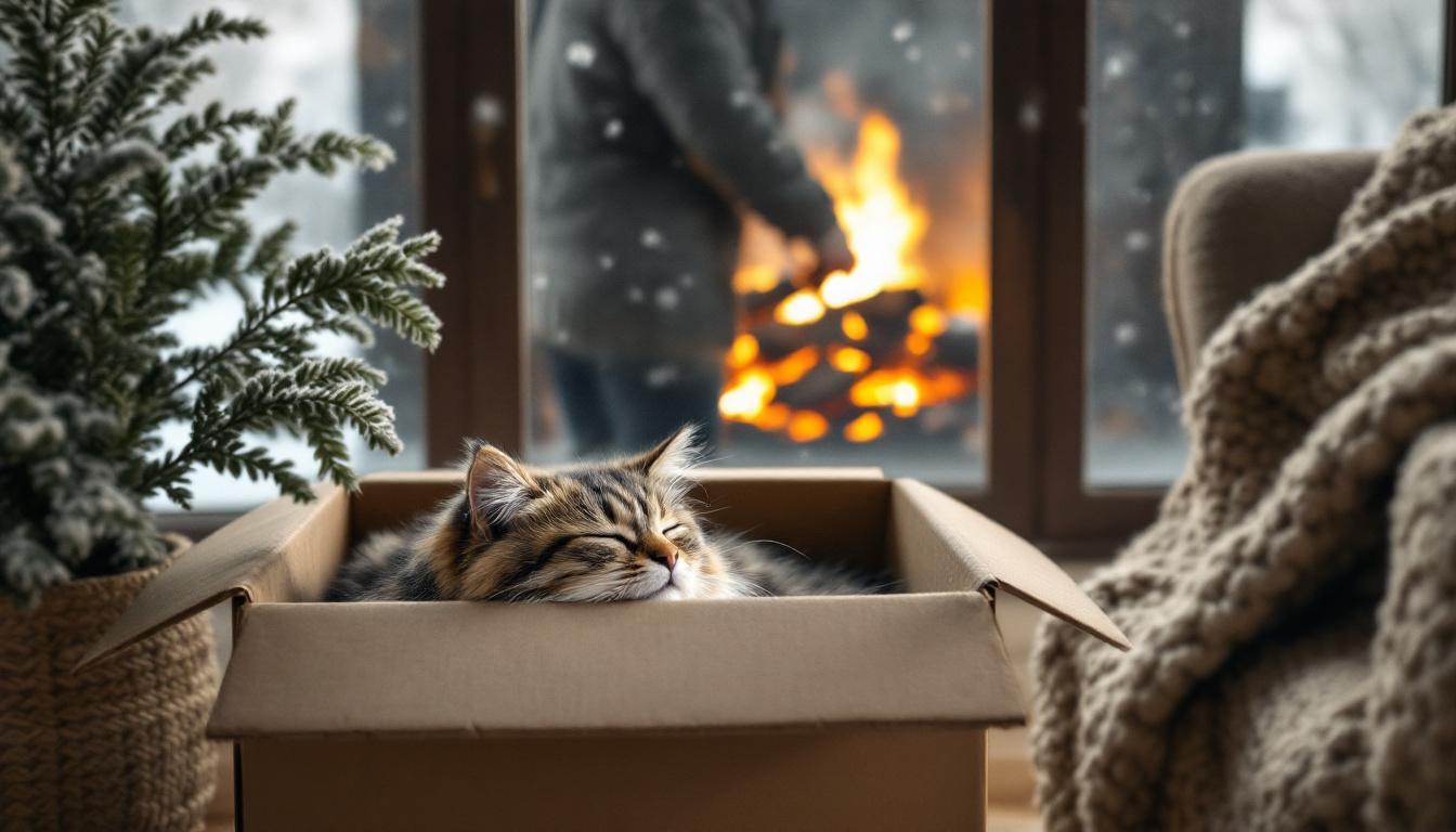 ontdek waarom katten zich elke winter op vreemde plekken verstoppen en wat dit betekent voor hun gedrag en welzijn.