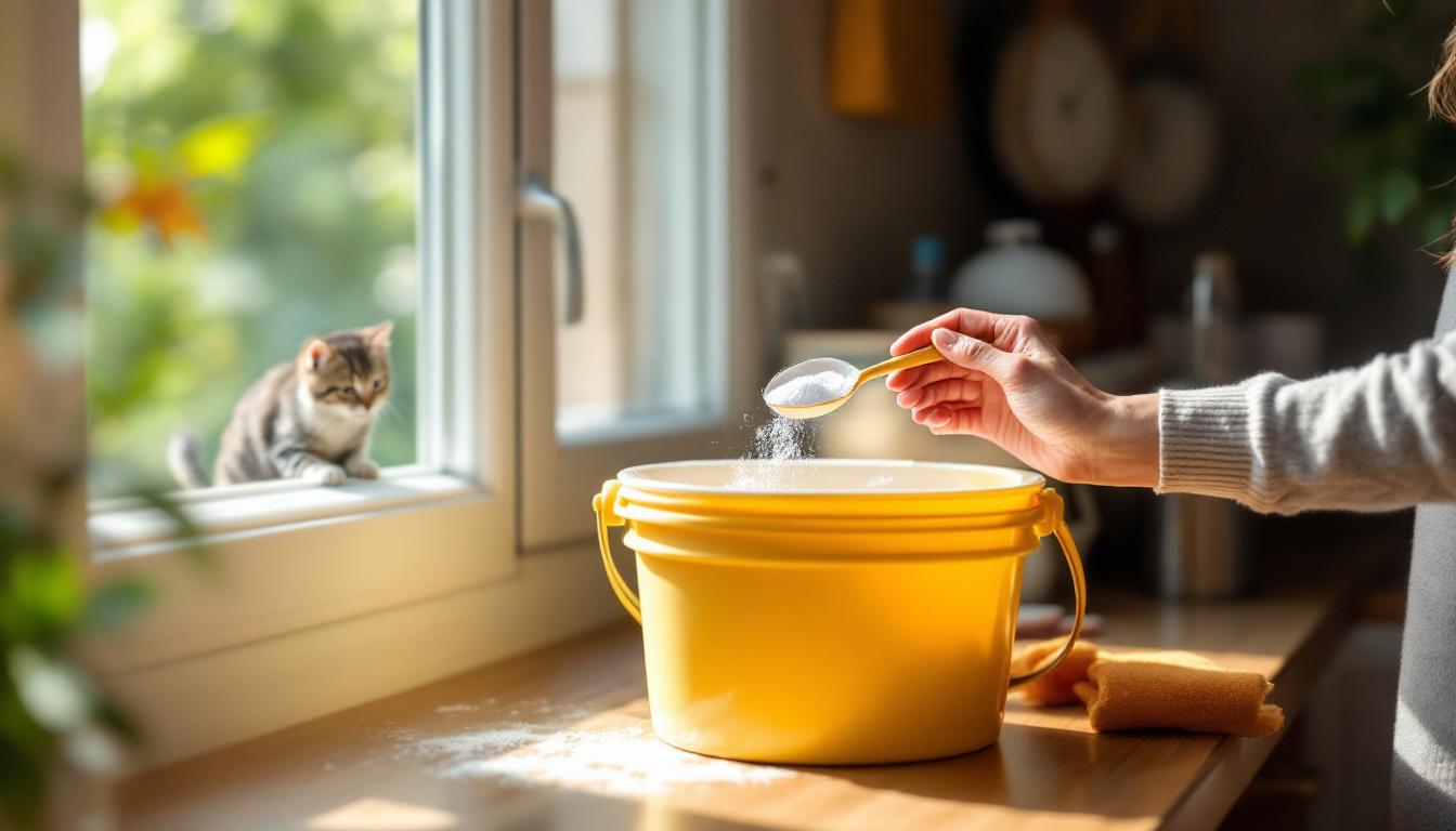 met slechts één lepel van dit product in je schoonmaakwater blijven je ramen wekenlang streeploos en glanzend schoon. ervaar het gemak en de effectiviteit van onze unieke reiniger voor een stralend uitzicht.