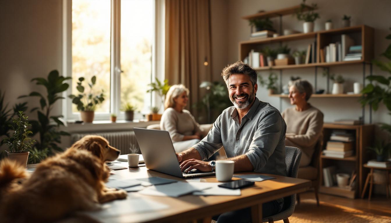 vier jaar onderzoek toont aan dat thuiswerken mensen gelukkiger maakt, hoewel niet iedereen tevreden is met deze conclusie.