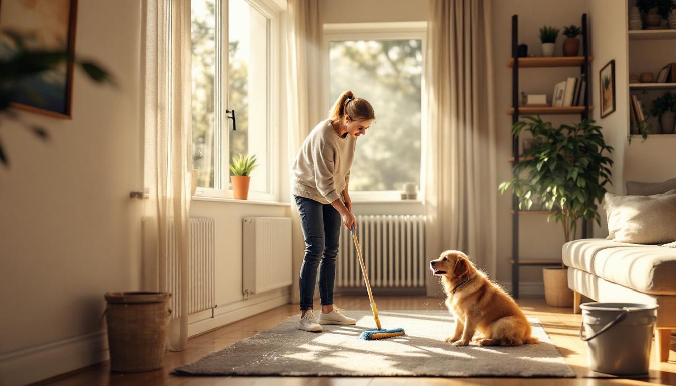 ontdek waarom schoonmaken sneller gaat als je begint met de plinten en bespaar tijd tijdens het schoonmaakproces.