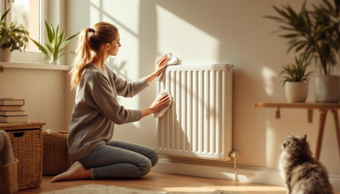 ontdek hoe het drogen van was bij de radiator extra stof in huis veroorzaakt en leer effectieve tips om dit onder controle te houden voor een schonere leefomgeving.