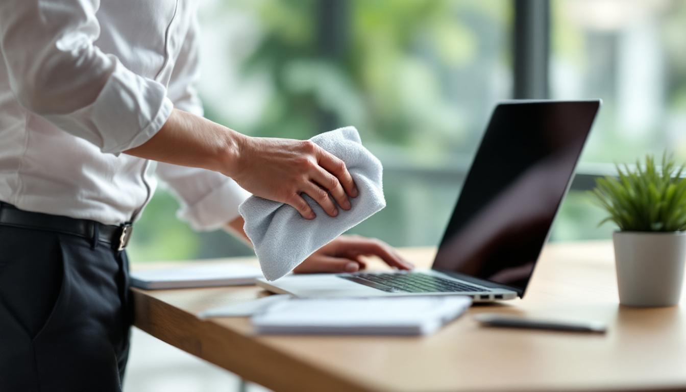 leer hoe je laptopschermen veilig en effectief reinigt zonder ze te beschadigen met onze handige tips en trucs.