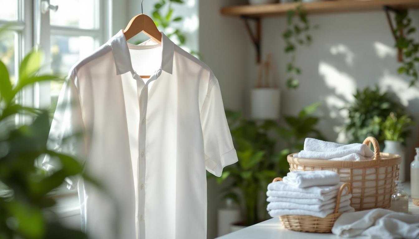 ontdek hoe je gele okselvlekken voorgoed uit witte hemden verwijdert, zonder bleekmiddelen of dure producten. eenvoudige en effectieve tips voor frisse kleding!