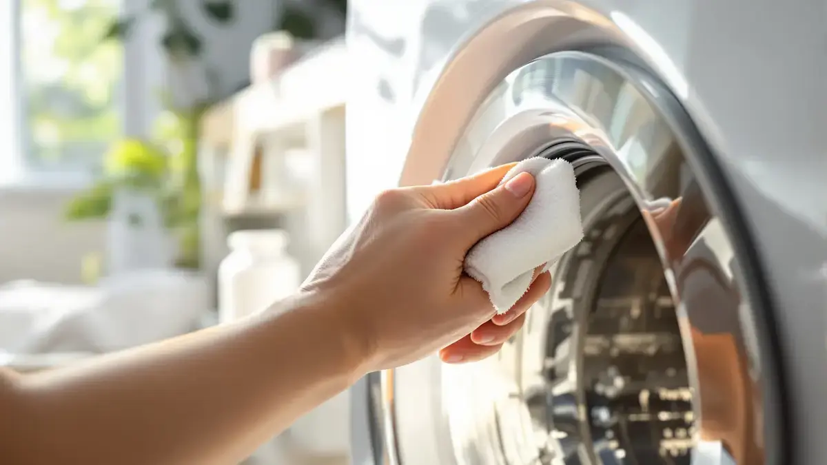 Noch azijn noch zuiveringszout: de weinig bekende truc die het deurrubber van de wasmachine weer als nieuw doet lijken