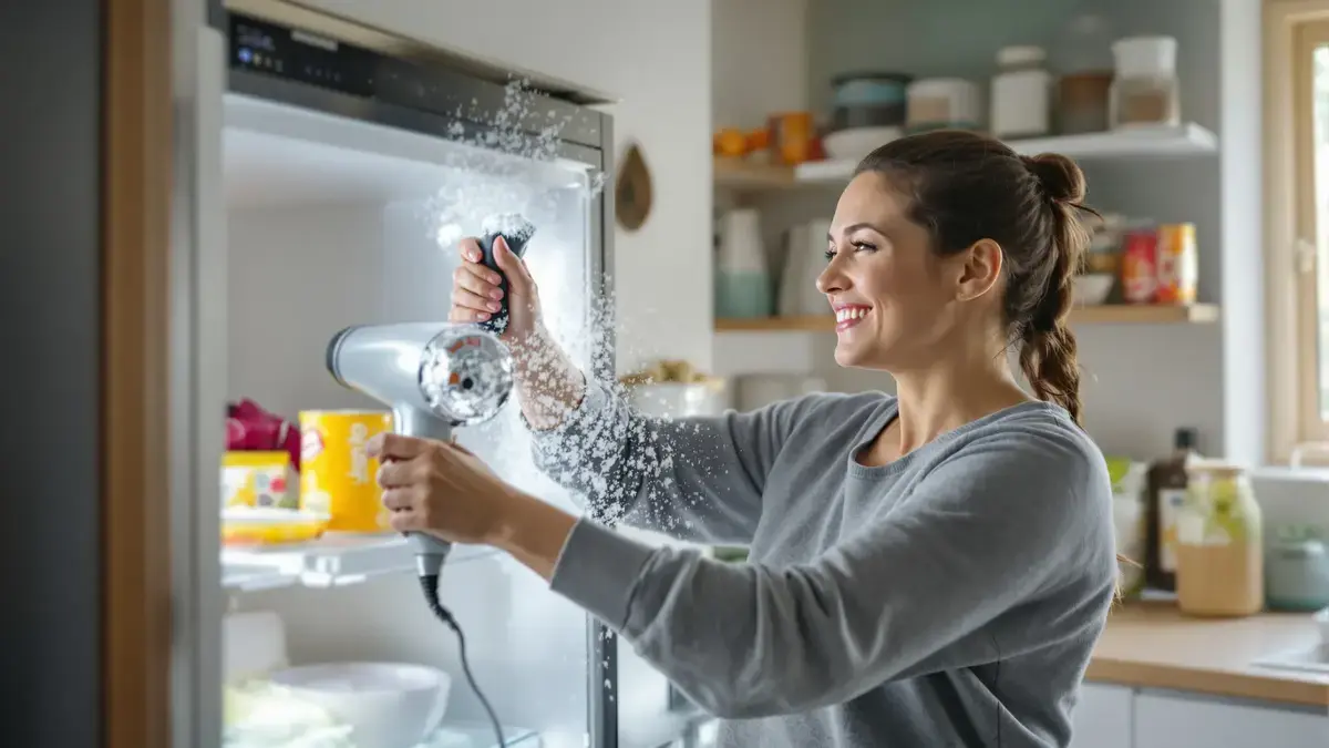 Geen vriezer vol ijs meer: de eenvoudige tip die hem moeiteloos schoon en efficiënt houdt