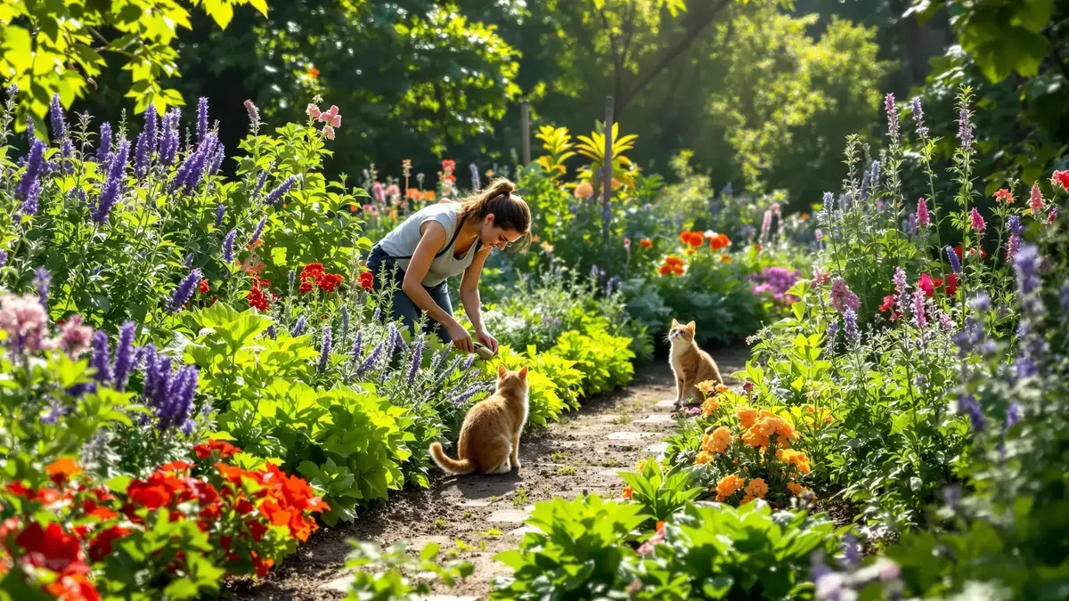 Deze planten die katten van nature mijden kunnen uw moestuin doeltreffend beschermen