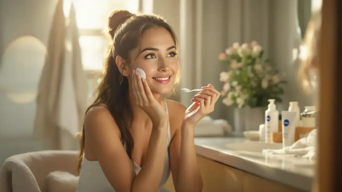 Ontdek hoe een simpele koude lepel en Nivea-crème uw huid kunnen transformeren volgens schoonheidsexperts