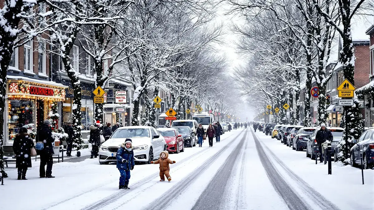 Sneeuw keert donderdag 18 december terug: de door de voorspellingen getroffen departementen