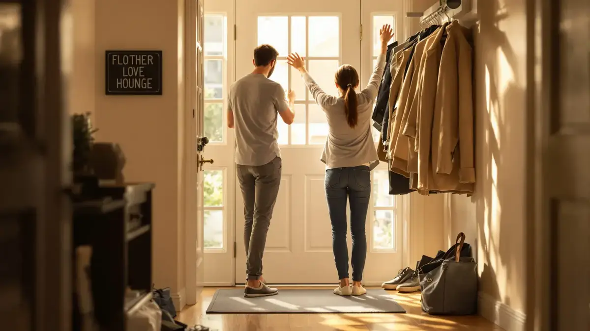 De manier waarop je je spullen neerlegt als je thuiskomt onthult je gemoedstoestand